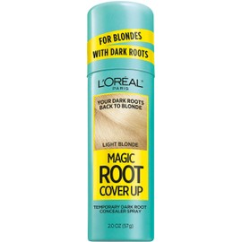 L'Oreal Paris L'Oreal Paris Magic Root Cover Up Spray For Blondes with Dark Roots, Color Concealer, Ammonia and Peroxide Free, Light Blonde, 2 fl. oz.