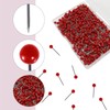 Yphzmtz Pack of 300 Versatile Pins with Head Map Mini