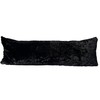 Soft Black Plush Body Pillow Cover 20x72 – Fluffy Pillow