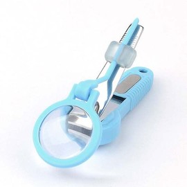 daitem Magnifying Angle Adjustable Nail Clippers x2 Detachable Small Nail Scissors / 돋보기 각도조절 손톱깎이 X2개 탈착식 소형 손톱가위