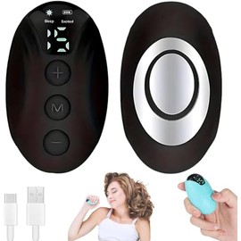 Neurocontrol Dispositivo Ansiedad Ayuda Dormir Portátil Mano Natural Mejorar Sueño Negro