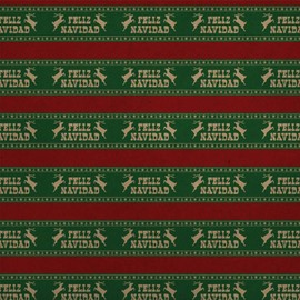 GRAPHICS & MORE Feliz Navidad with Deer Merry Christmas Premium Kraft Roll Gift Wrap Wrapping Paper