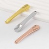 Rose Gold Cosmetic Cream Spatula Cosmetic Spatula 3ea