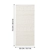 Artoid Mode Beige 3D Geometric Design Jacquard Hand Towels for