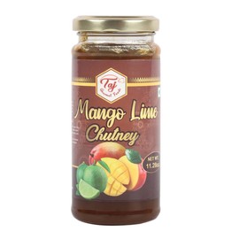 TAJ Gourmet Mango Lime Chutney | Aam Lime Chutney | 320g