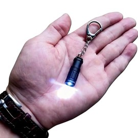 Linterna de llavero super mini pequeña, linterna brillante más pequeña de llavero, para emergencia EDC, pasear al perro, dormir, lectura, regalo para estudiantes, niños o padres