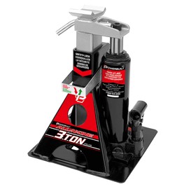 Powerbuilt 3 Ton, Bottle Jack and Jack Stands in One, 6000 Pound All-in-One Car Lift, Heavy Duty Vehicle Unijack, 640912