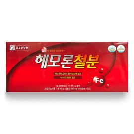 Chong Kun Dang Health Hemolon Iron 500mg x 120 Capsules 2ea