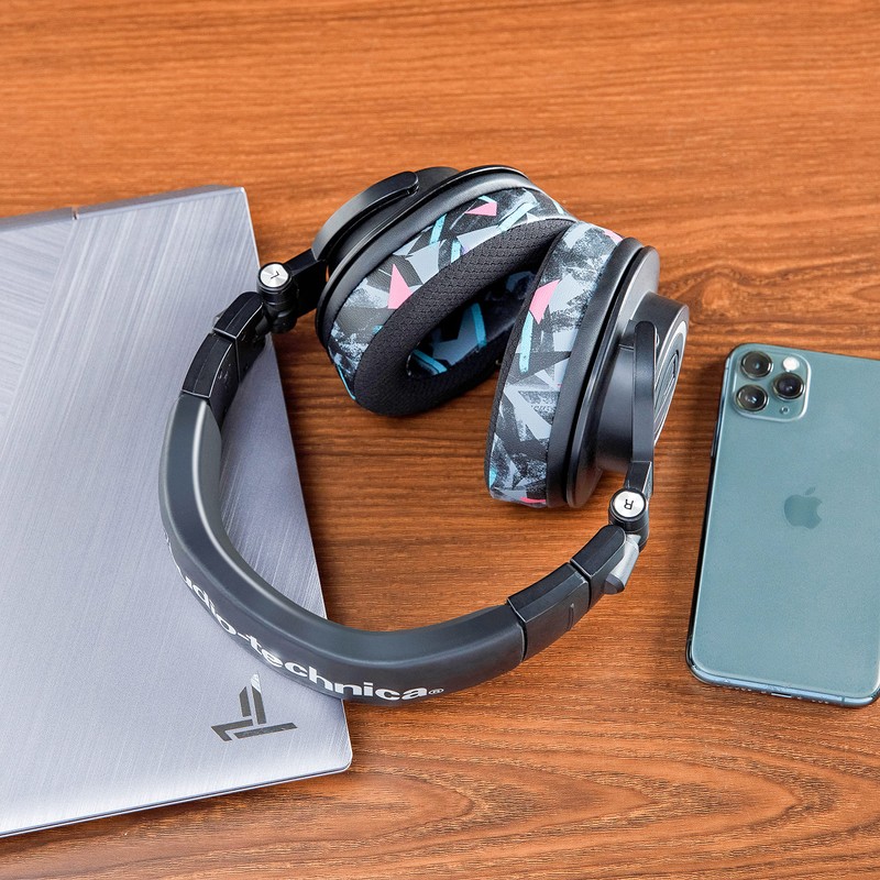 WC FreeZe Hybrid Fabric Cooling Gel Replacement Earpads for ATH