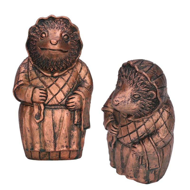 Hedgehog Garden Statue Hedgehog Shape Cute Appearance Resin Material Hedgehog