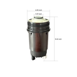 ACA FS43257 Fuel Filter Assembly Compatible with 2007-2010 Dodge Ram 6.7L Diesel 2500 3500 Replaces 5257769 68061633AA