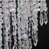 vidaXL Crystal Pendant Chandelier 22,5 x 30,5 cm