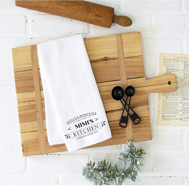 WCGXKO Mimi Gift Mimi Kitchen Towel Dish Towel for Mimi