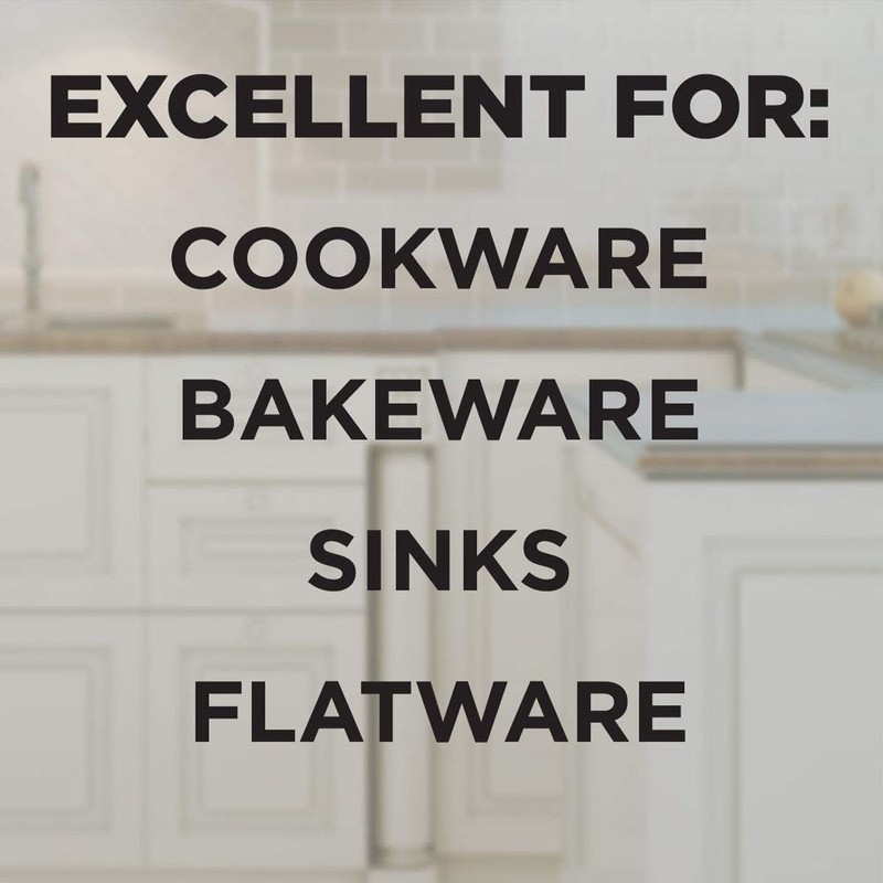 Weiman Stainless Steel Sink and Pots & Pans Cleaner and