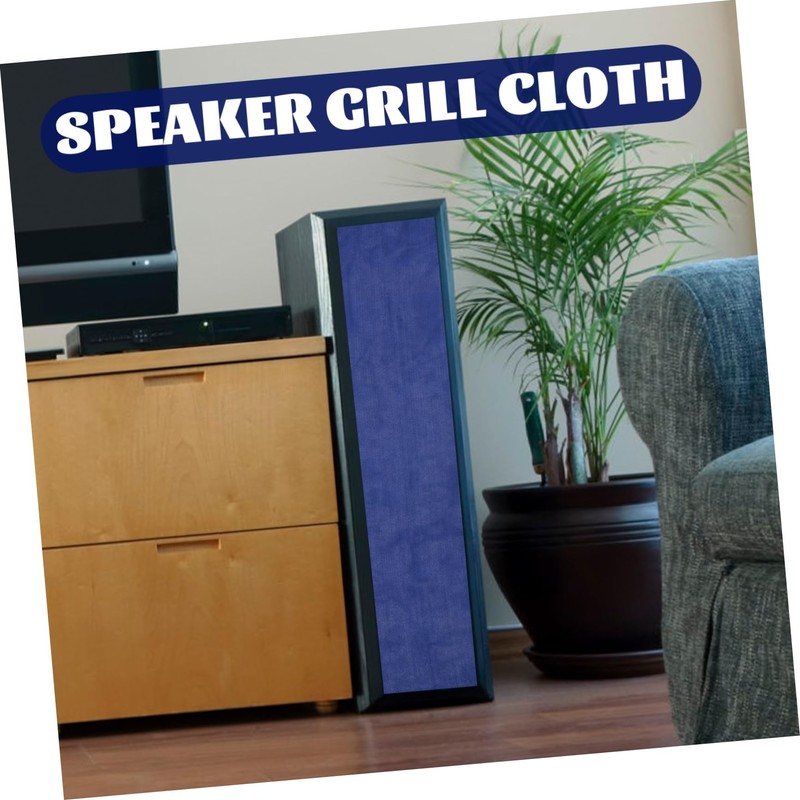 OSALADI Breathable Speaker Mesh Fabric Protective Cloth for Speakers Artwork