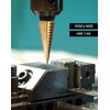 QWORK® HSS M35 Cobalt Step Drill 4-32 mm, Robust Taper