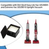 Aolleteau 2 Pack F43 HEPA Filter and Foam Filters Compatible