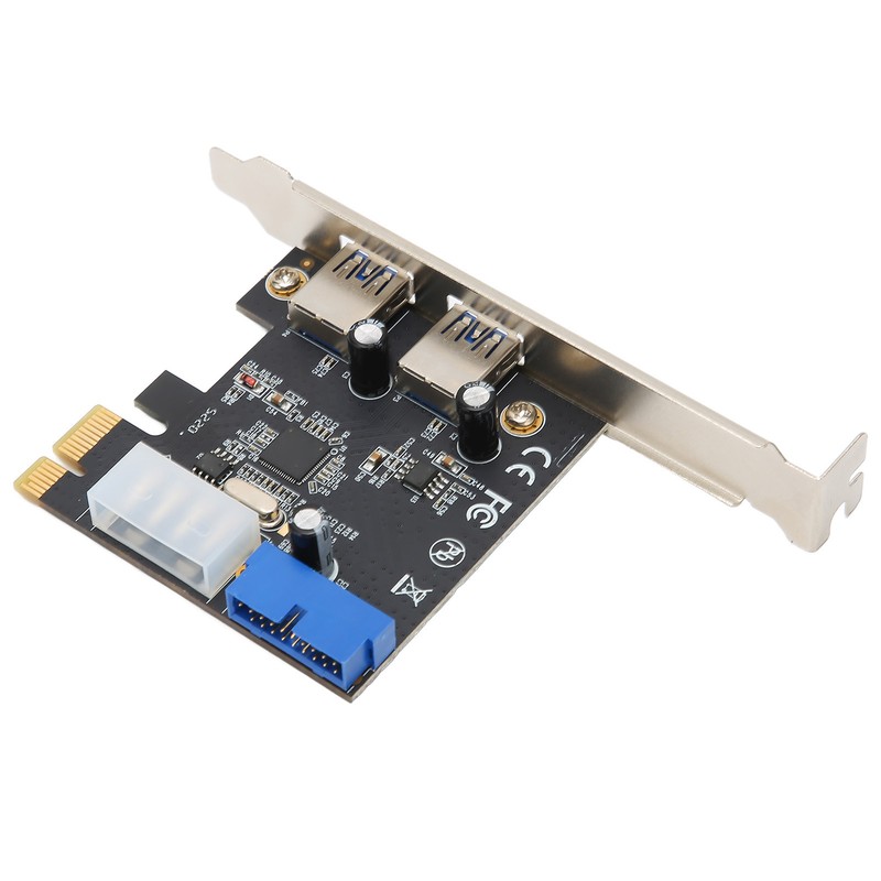 PCIE to USB3.0 Expansion Card 2 Ports High Speed Stable