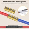 Linkstyle 10pcs 6-10 AWG 6 8 10 Gauge Wire Connector
