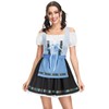 Kate Kasin Women's German Bavarian Beer Wench Costume Maid Outfit