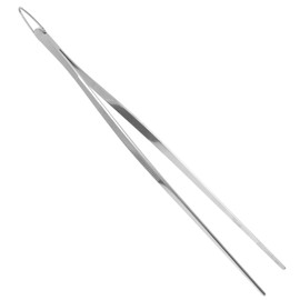 FUNOMOCYA Chefs Cooking Tweezers Metal Food Tweezers Reusable Kitchen Tool for Western Food Fish Bone Removal
