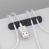 1-piece 5-outlet/7-outlet desk cable organizer holder cable management / 1개 5구/7구 데스크 선 정리대 꽂이 케이블 전선 정리