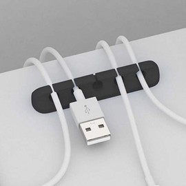 1-piece 5-outlet/7-outlet desk cable organizer holder cable management / 1개 5구/7구 데스크 선 정리대 꽂이 케이블 전선 정리