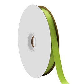 Berwick Offray LLC Berwick Offray 5/8" Single Face Satin, Kiwi Green, 100 Yds Ribbon