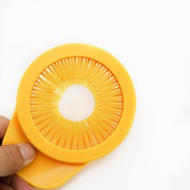 AKOAK 1 Pack Corn Cleaning Brush Vegetable Washer Plastic Vegetable Fruit Silk Remover Household Kitchen Corn Cucumber Yam Carrot Cleaning Accessories