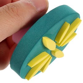 NUOBESTY Eva Painting Sponges for Kids, Flower Shapes Stamps Colorful DIY Art Supplies Ideal for Preschool and Kindergarten Crafts 6Pcs