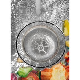 Evriholder Stainless Steel Sink Strainer Flexible Fit Kitchen Bathroom Durable Clog Free