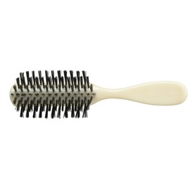 Medline Polyethylene Adult Hair Brush with Nylon Bristles, 7.5", Pack of 12