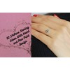 CloseoutWarehouse 925 Sterling Silver Oxidized Paw Print and Heart Ring