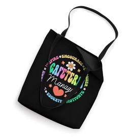 Groovy Cafeteria Manger School Support Team Worker Lunch Tote Bag