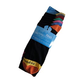Fresh Feel Days Of The Week Socks 7 Pair Pack