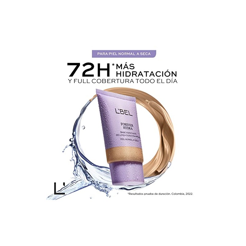 L´Bel - Base de Maquillaje Forever Hydra de Larga Duración
