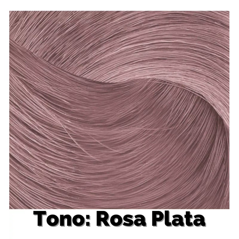 Nutrapel Color Tech Tinte Cabello Gama Roses Tono Rosa Plata