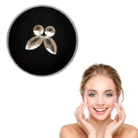 Canollo Zahnkristall, 4Stk/Boxen Zahnstein Zahnverzierungen Set, Zähne Edelstein Schönheit, Dental Diamant, Kristallzahn Ornamente, Zahn Gemiene, Zähne Schmuck Juwel für DIY Zähnedekoration