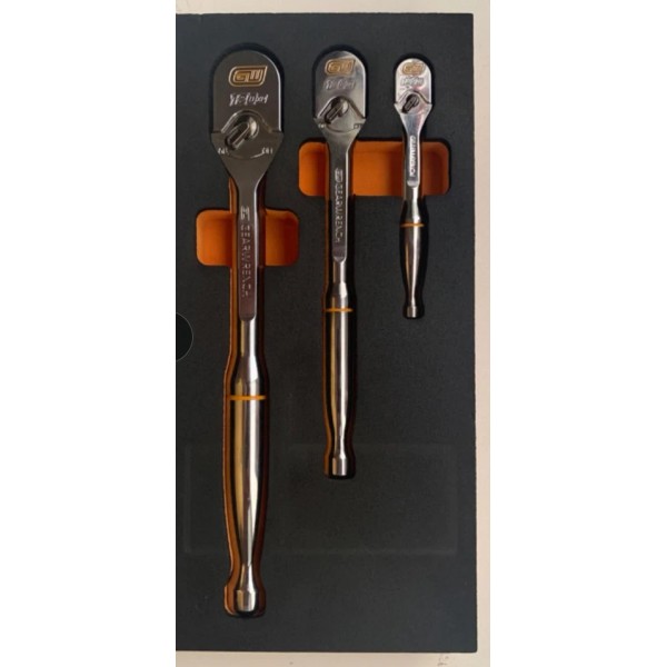 GearWrench 81206XP - 1/4", 3/8" & 1/2" Drive 120XP Teardrop