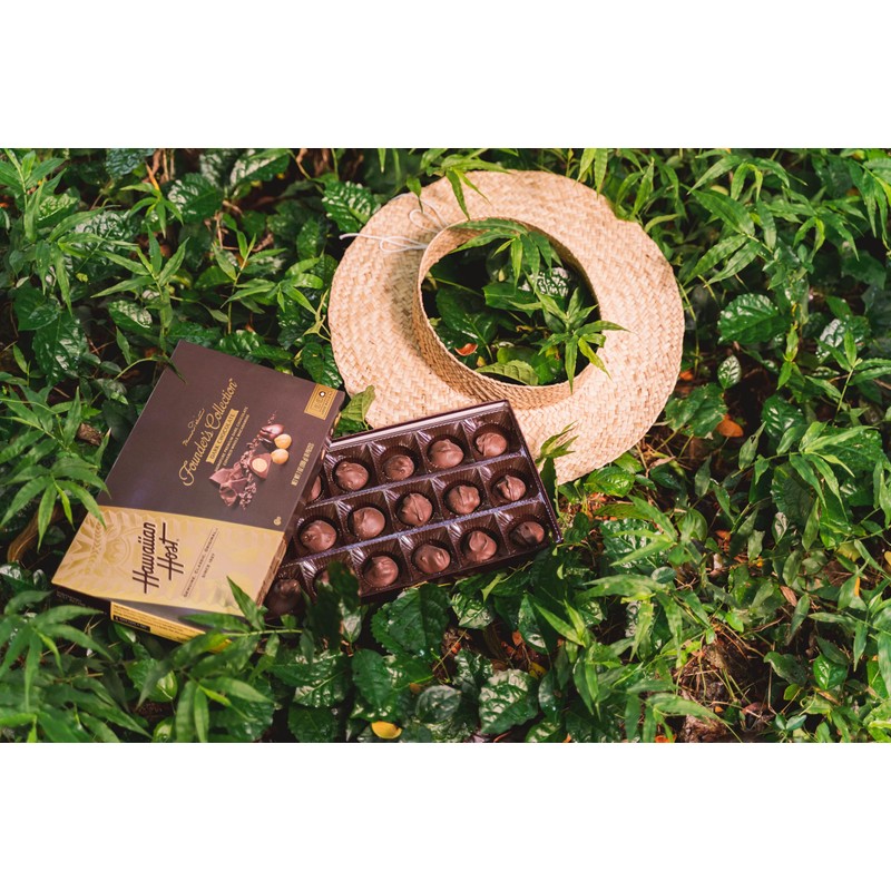 Hawaiian Host Founders Collection - Dark Chocolate Macadamia Nuts -