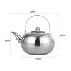Toolzia 2.3L Stainless Steel Teapot with Tea Strainer Premium Tea