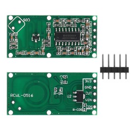Coliao 12pcs RCWL-0516 RCWL 0516 Microwave Radar Sensor Motion Detection Sensor Human Sensor Body Sensor Module Induction Switch Module for ESP8266 Nodemcu Wemos, for Raspberry PI