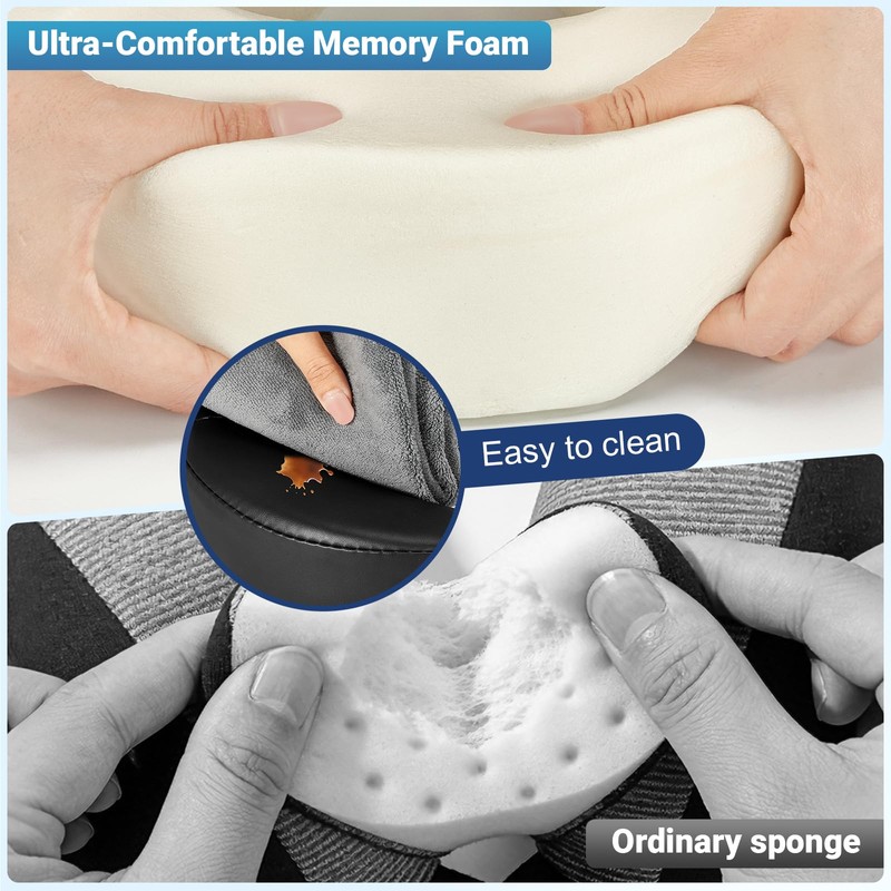Hdenmist Face Down Tabletop Massage Kit with Hand Rest Pad