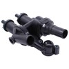 MOTOKU Engine Coolant Thermostat Housing Assembly w/Sensor and Water Outlet