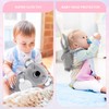 Goorder Baby Head Guard Pillow Breathable Safety Pads Infant Headrest