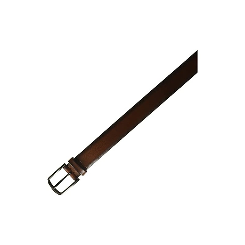 Perry Ellis Portfolio Park Ave - Cinturón para hombre, marrón
