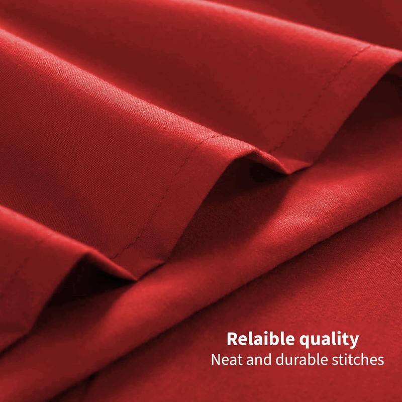 Yorkshire Bedding Pillow Cases 2 Pack - Brushed Microfiber Housewife
