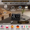 7 Inch Digital Network Intelligent Weather Clock - Temperature &