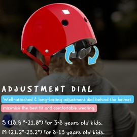 Adjustable Kids Helmet with Knee Pads, Elbow Pads and Wrist Guards, 7 in 1 Protective Gear for Boys and Girls for Skateboard, Bike, Scooter, Hoverboard