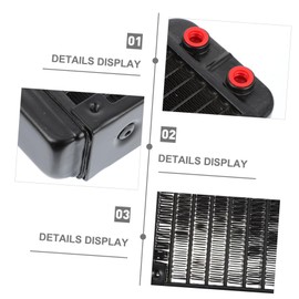 KICHOUSE Professional Technology Water Cooling Radiator Heat Exchanger for Computer Threaded Mouth